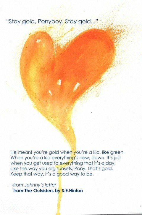 50 years ago The Outsiders was published. We still study it and pupils still ❤ it.