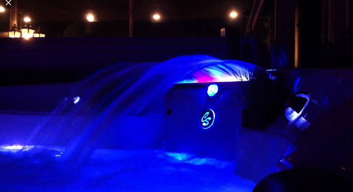 CoastSpasLV's tweet photo. It's #WaterfallWednesday! #CoastSpas #Eclussive 24" #Waterfall is the largest available on any #HotTub.  #FindYourSpa #HotTubLiquidators! https://t.co/aaHenhkUYf