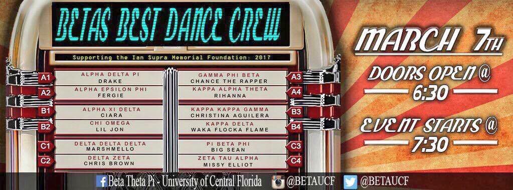 SupraStrong_13's tweet photo. Beta's Best Dance Crew location has been moved from the Venue ➡️ the CFE Arena this year! #SupraStrong ❤💙💛🎗 #BBDC #BBDC2017 #RIPSupraMan https://t.co/tNqwhlfmK2