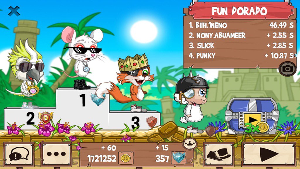 neno987x's tweet image. Get on my level, son! #funrun2 #ABUAmeer #slick #punky