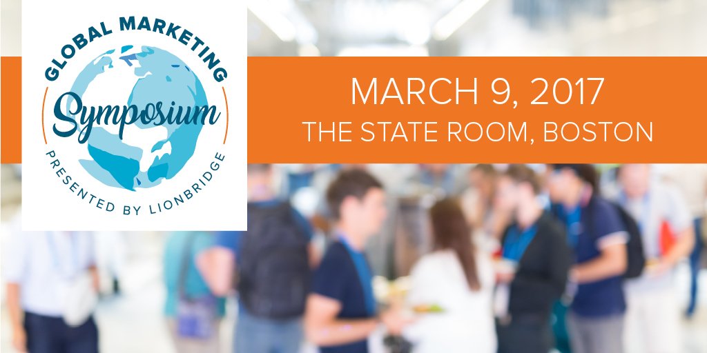 Reserve seats today for our #Global #Marketing Symposium on March 9 in #Boston! Speakers &amp; event details: ow.ly/2oLq309tIBD <a href="/Fortin/">Fortin</a>