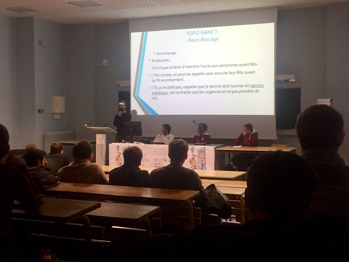 AECDN54's tweet photo. Assemblée Générale d'Urgence, en présence des étudiants mais aussi des professeurs de la faculté https://t.co/bQsxQ42fJc