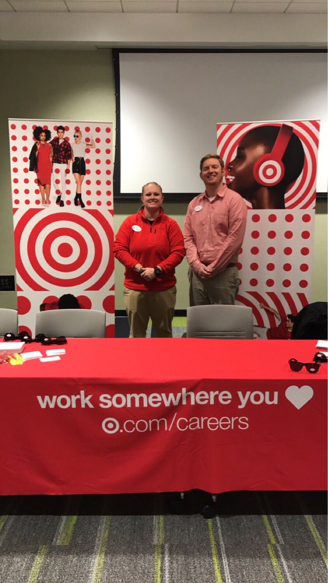 Representing Target AP at the DMACC criminal justice career fair! <a href="/PreisterShawn/">Shawn</a> <a href="/AdamFroeber/">Adam Froeber</a> @TargetHR_Amanda