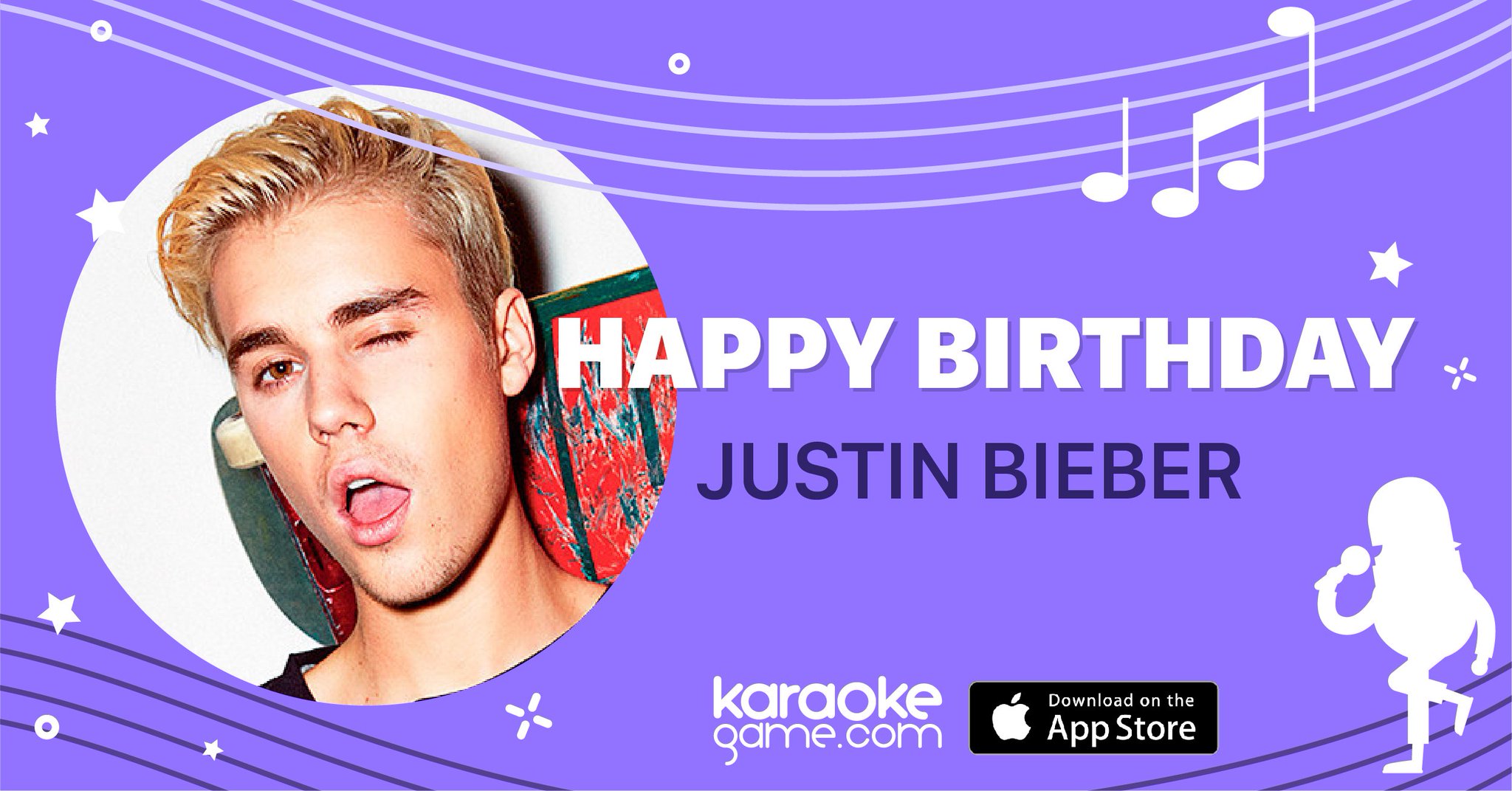 Happy Birthday ! Let\s celebrate by singing one of his best hits:  