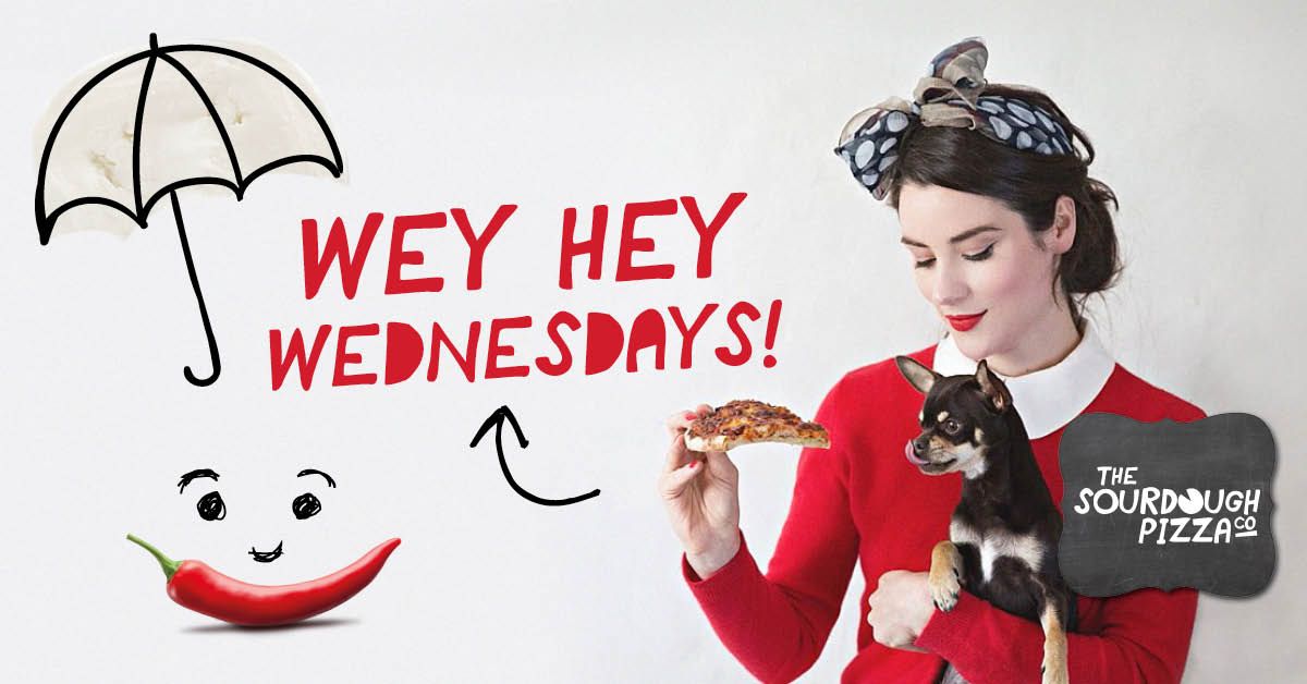 sodopizzaco's tweet photo. WEY HEY IT'S WEDNESDAY!
Buy any two pizzas &amp; get 2 sides, 2 drinks &amp; 1 dip for FREE! https://t.co/2L2alEth5R
