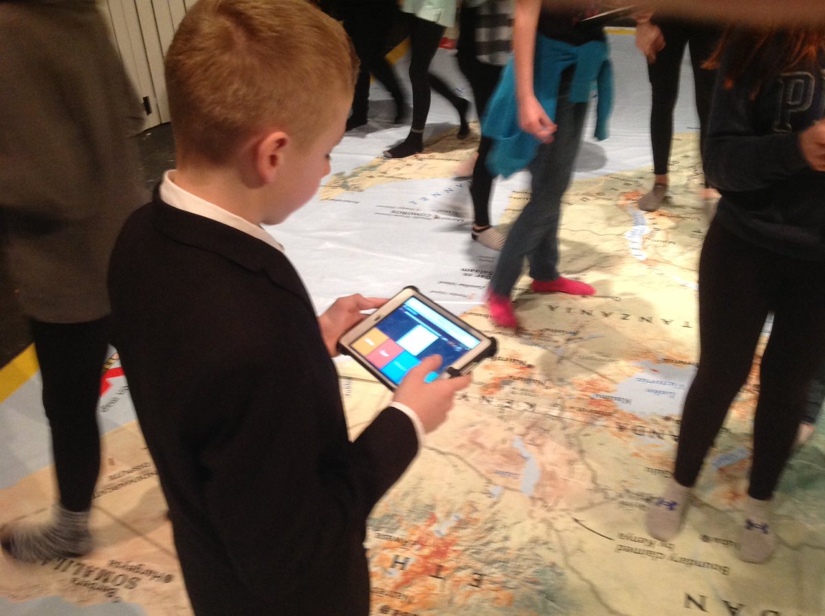 mrwabbe's tweet photo. 5th hour play @quizizz while on the National Geographic Giant Map of Africa! https://t.co/EHGPUO8oWA