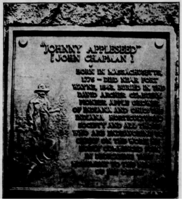Happy Johnny Appleseed Day! The planter of orchards in several states, John Chapman, died #OTD 1845. #ChronAm go.usa.gov/x9hMY