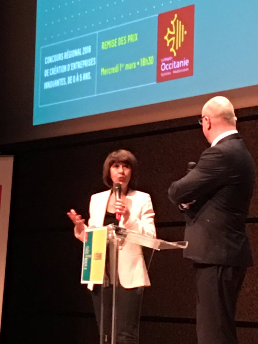 ecomnews_live's tweet photo. .@GiralHelene @Occitanie va remettre le prix #coupdepousse Défi Renouveau Industriel #occitanie https://t.co/eD4aykWovl