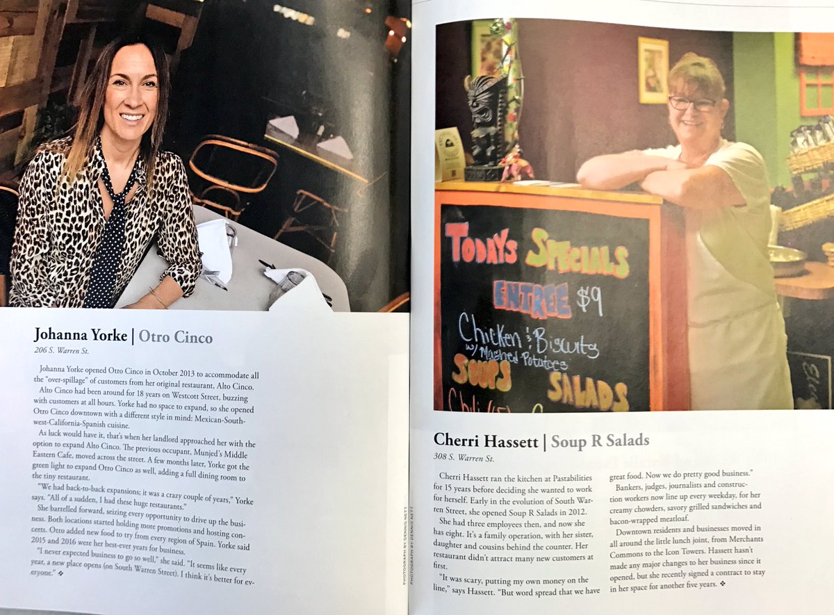 katrinatulloch's tweet photo. ALSO check out the March issue of The Good Life CNY at your local grocery/news stand. It features many  kickass lady bosses in #Syracuse! https://t.co/7OdqCNVrYy