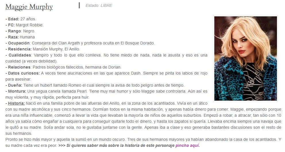 MagicDiariesRol's tweet image. &amp;gt;&amp;gt; Tenemos personajes de todo tipo. Algunos con un pasado oscuro... &amp;gt;&amp;gt;