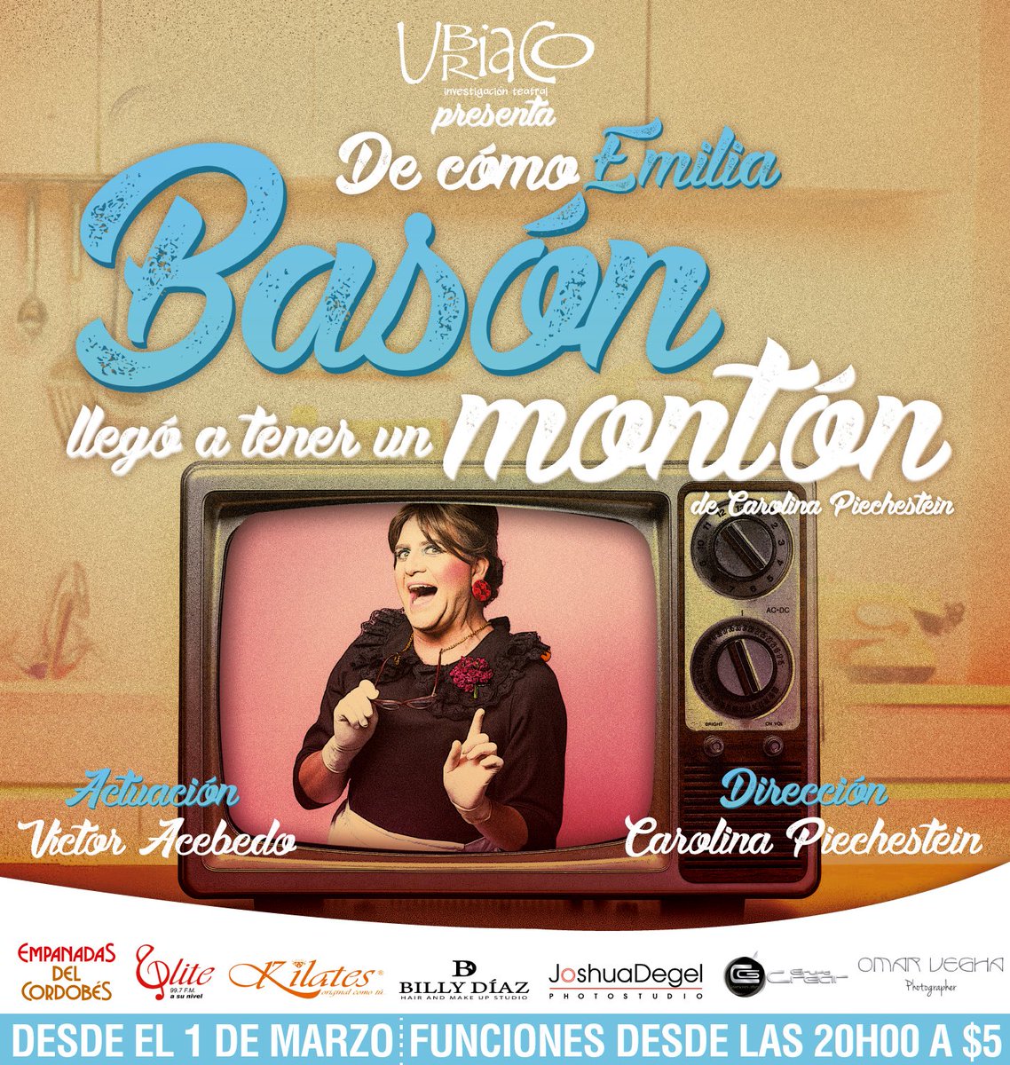 popupteatrocafe's tweet photo. HOY ESTRENO DE LA 10MA TEMPORADA! #DeComoEmiliaBasonLlegoATenerUnMonton Comedia... De miércoles a domingos desde las 20h00 #PopUpTeatroCafe https://t.co/YRkUtvnCKk