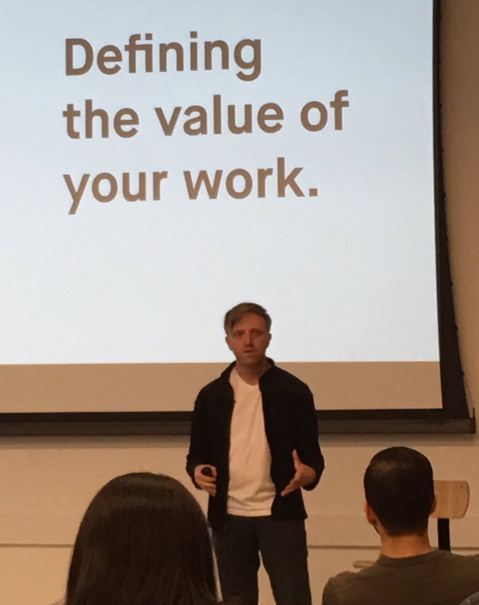TerriLonier's tweet image. @cadler rocking it w our entrepreneurial students today at SAIC. @saic_news @SAICcareers #MakeWork