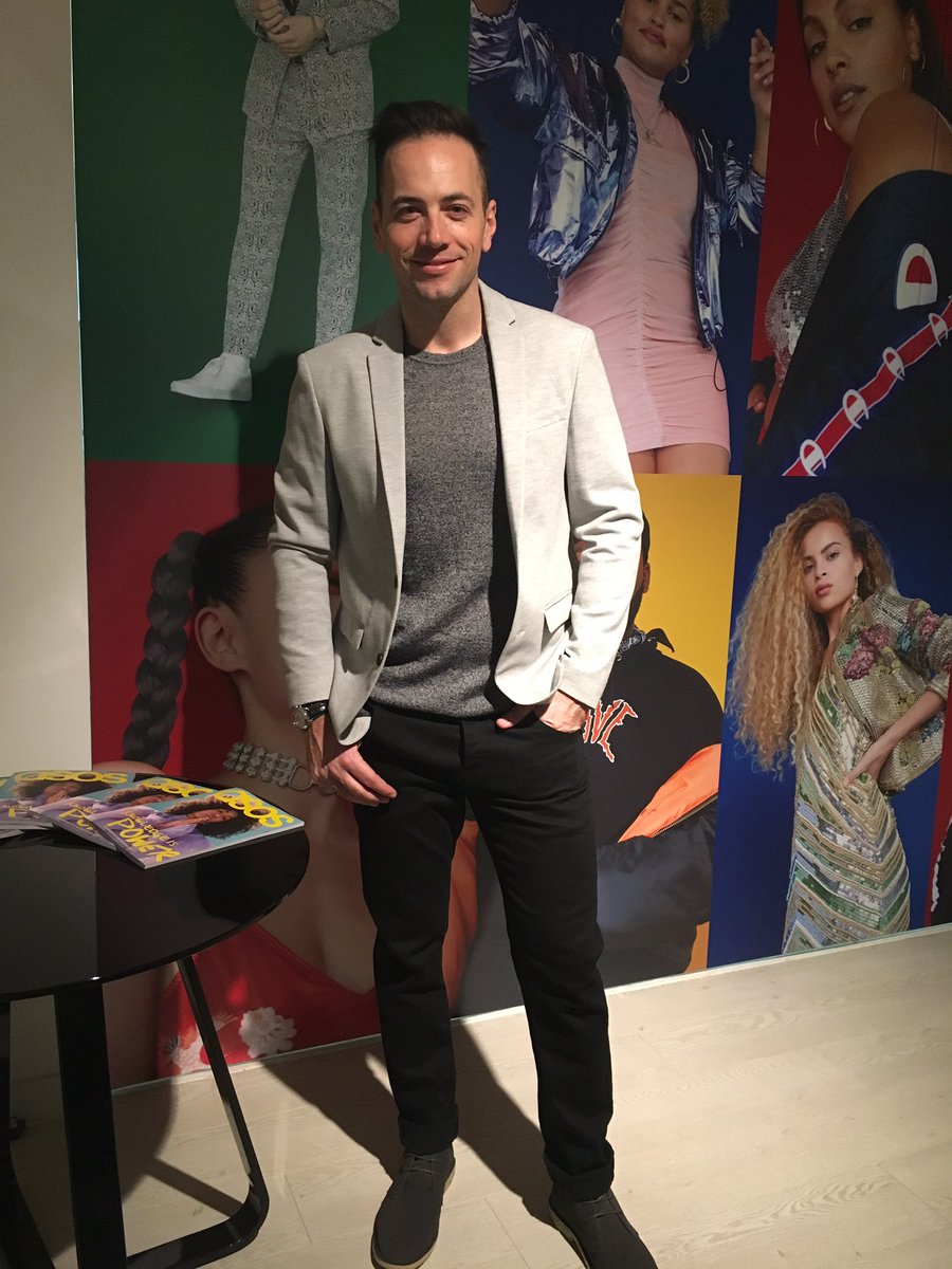 NickDougherty5's tweet photo. Awesome day with the styling team @ASOS for my on screen looks.. amazing business and product but mostly, top quality people.. thanks #Asos https://t.co/Ap9qBf878X
