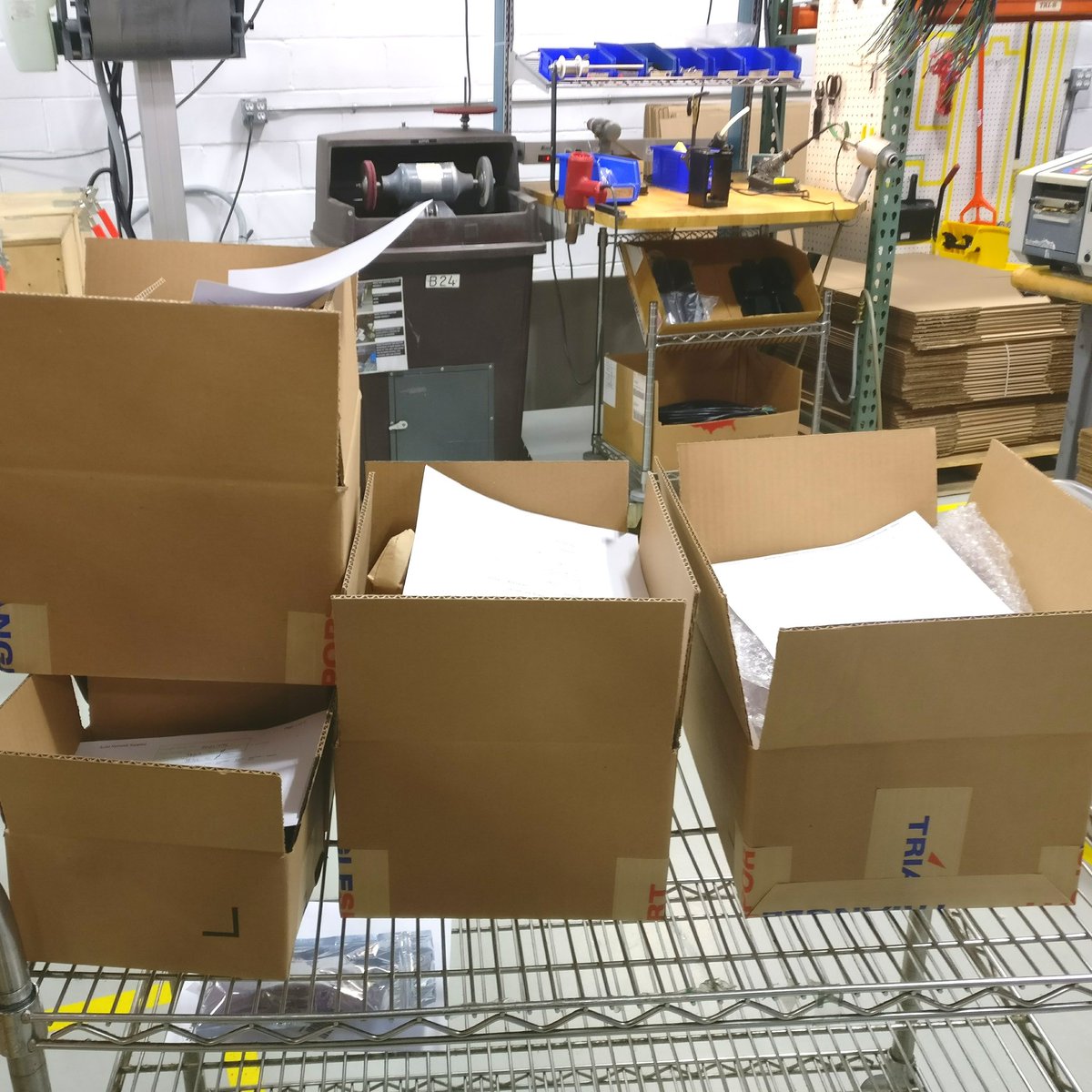 TriangleSport's tweet photo. Freshly packed spares orders are ready to be shipped. #linewinder #TriangleSport. #ConfidenceInYourLine https://t.co/Ql67MpLLz5
