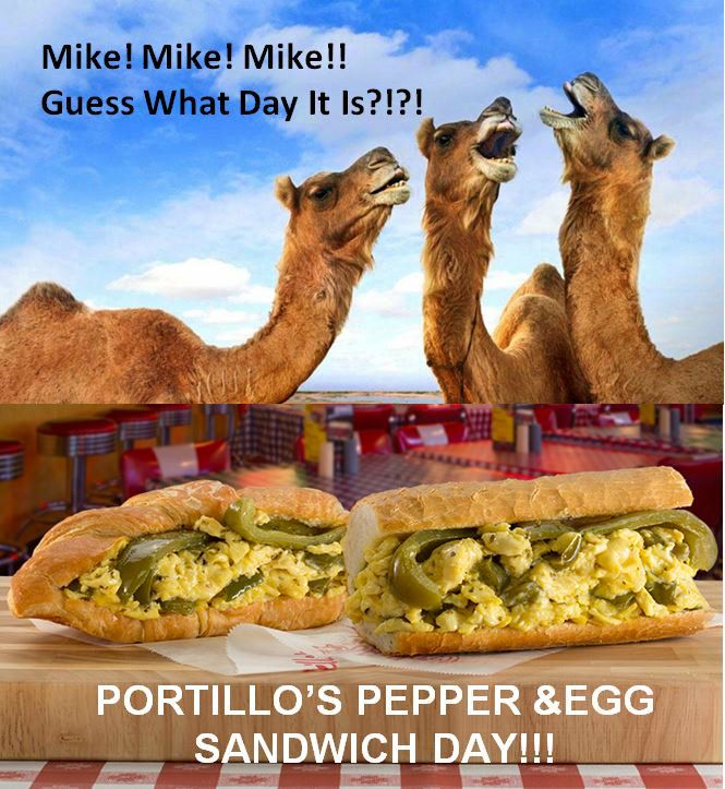 Jninej9j's tweet image. Every @portilloshotdog loving Chicago Catholic know what today is!!! #pepperandegg #Sandwich #AshWednesday #pepper #egg