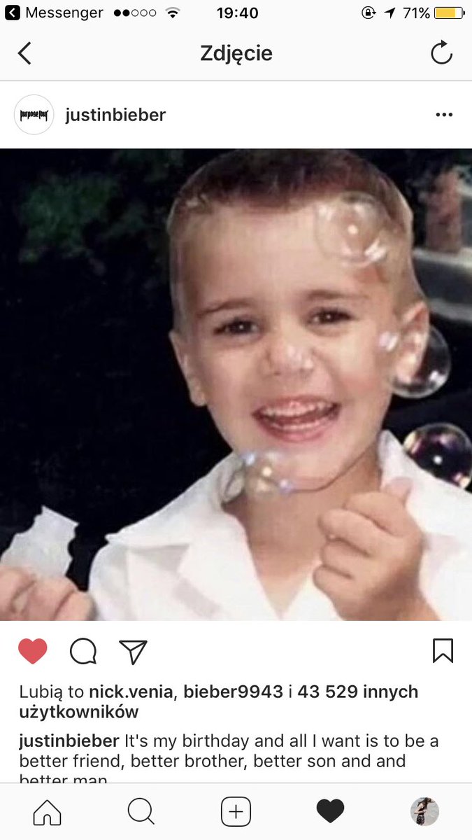 rebelxamb's tweet photo. Przyszło mi powiadomienie ze Justin załadował posta, chciałam pierwsza polubić😂😂😂😂 #HappyBirthdayJustinBieber #Jb23 #23JB https://t.co/jWDBQqxyH1