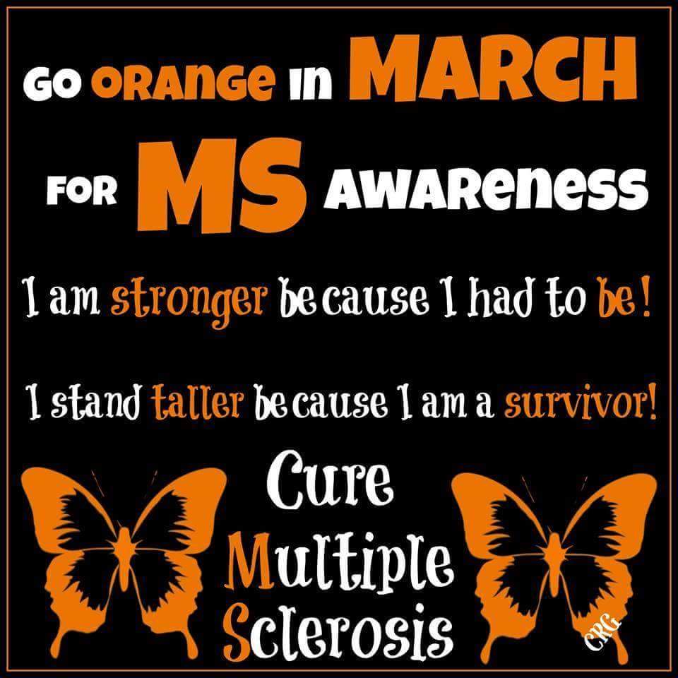MelisaMcIntire's tweet photo. #MSAwarenessMonth #CureMS #FuckMS https://t.co/SdbKhsVZUU