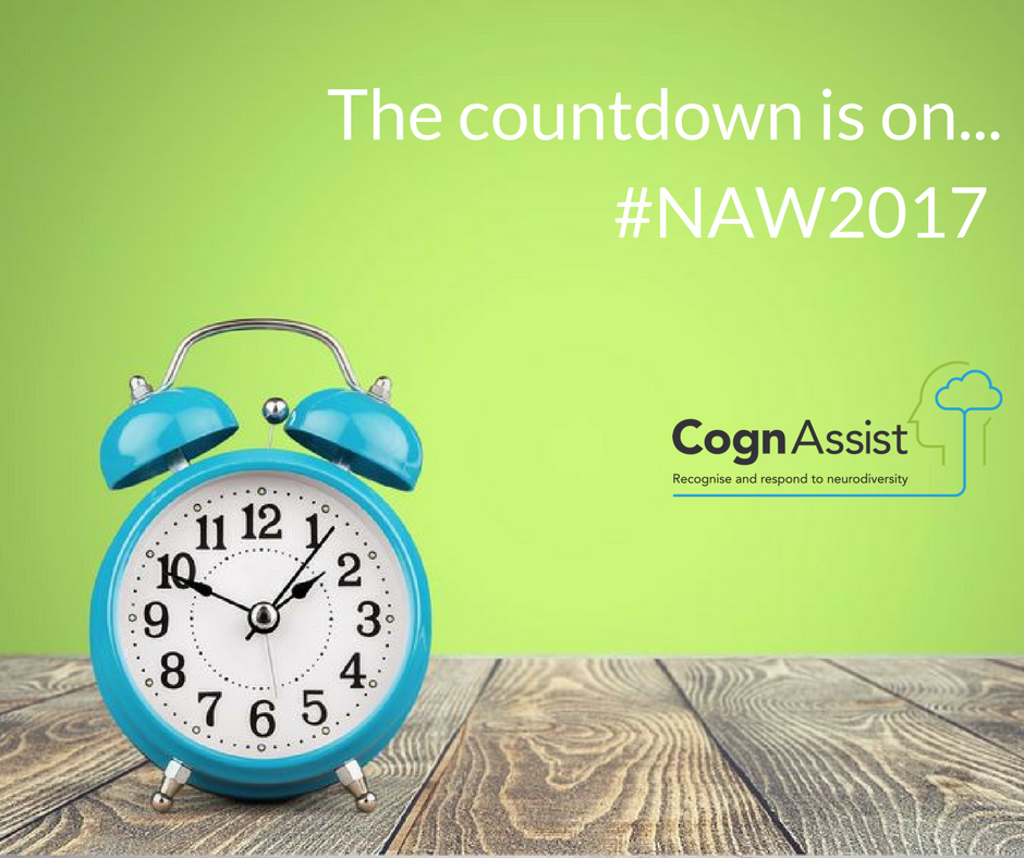 EQLearning1's tweet photo. The countdown is on @Apprenticeships @TraineeshipsGov #NAW2017 #CognAssist #Neurodiversity #apprenticeships https://t.co/hTUF6OYYI3