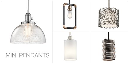 KichlerLight's tweet photo. Updating the kitchen? #MiniPendants create a stunning lighting arrangement when hung at the same height or staggered https://t.co/556k9IB0Qr https://t.co/hWQXRKYPIw