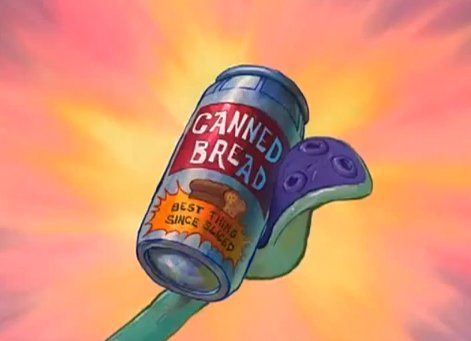 foxygrandpa62's tweet photo. I'll bet they won't have......*gasp* WOW they HAVE IT. CANNED BREAD. https://t.co/iRTBOGZq03