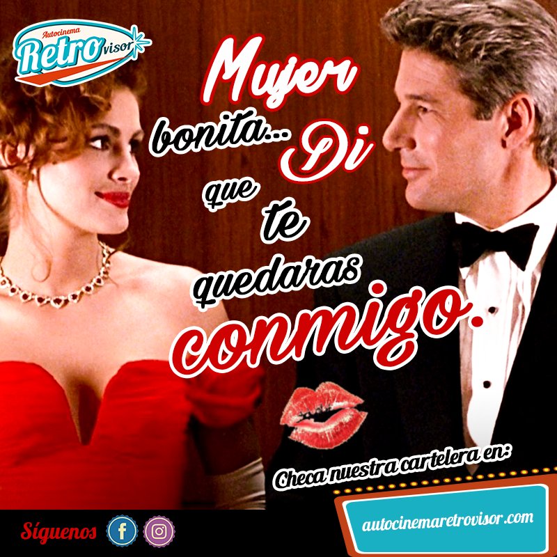 autocinemaretro's tweet photo. Mujer bonita. Di que te quedarás conmigo. !Las Mejores Historias¡ en #AutocinemaRetrovisor #AutocinemaTeotihuacan https://t.co/zoL0OQ6ORy
