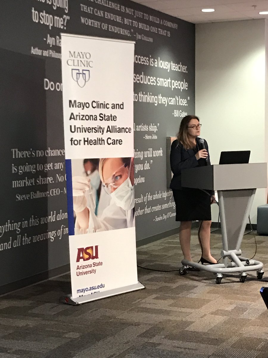 ASUPresOffice's tweet photo. .@MayoClinic &amp; @ASU welcomed the #MathOncoFest17 to 1951 @ASUSkySong for a dinner on Monday as part of the National Cancer Institute Event. https://t.co/eKxjTqTnJ4