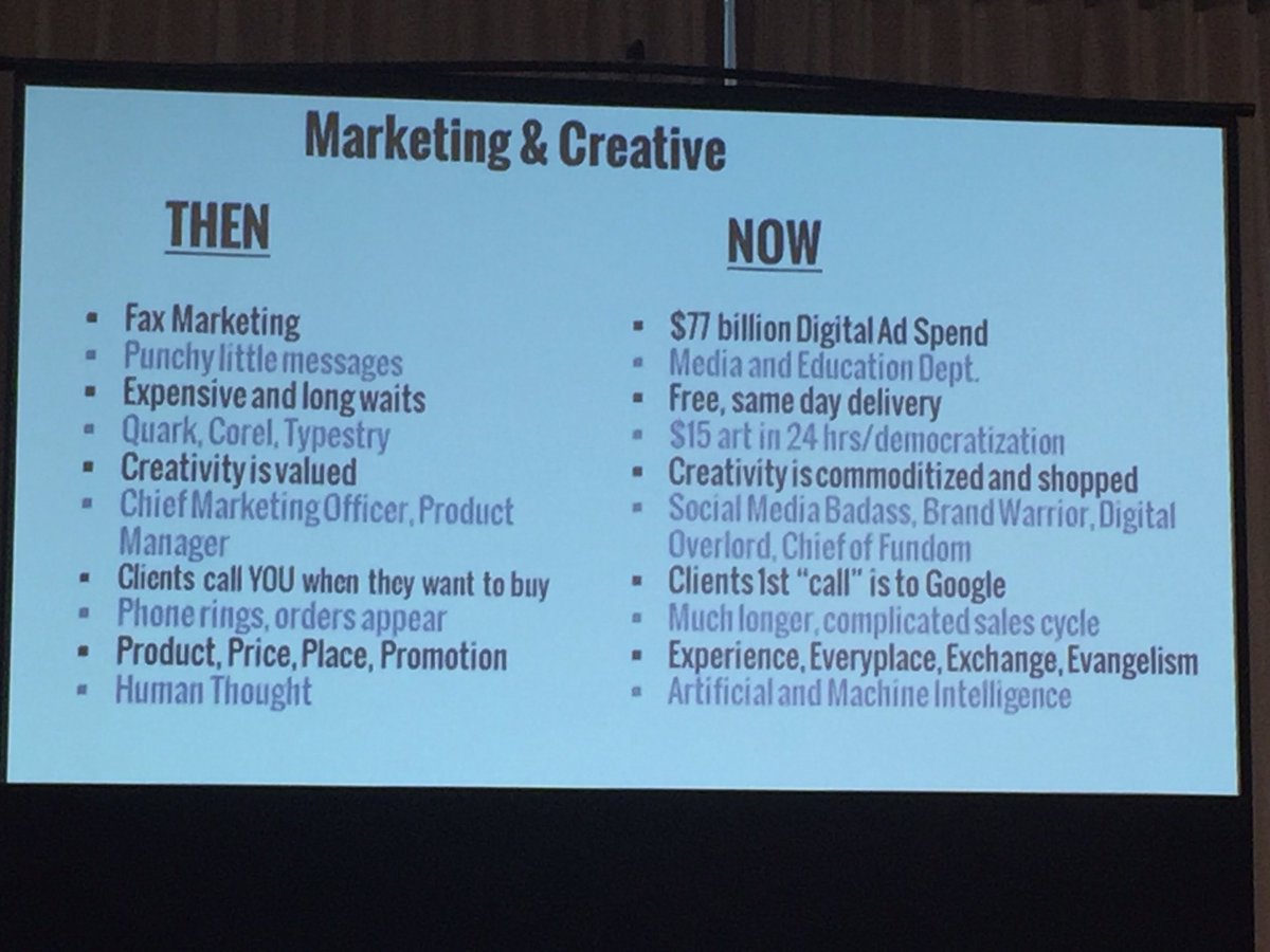 maryannbaldwin's tweet photo. @DannyRosin gets a laugh when he mentions fax marketing. Back in the day... #high5conf  #ThenAndNow https://t.co/3vJ7FO8RoU