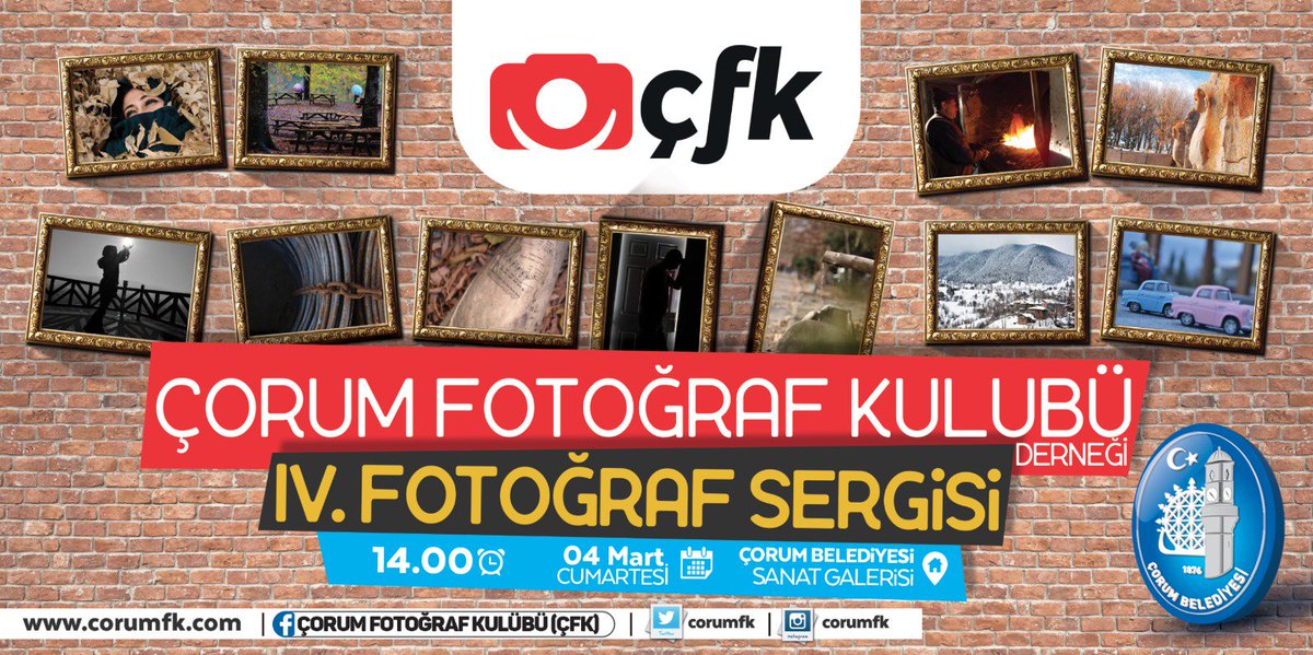 IV. KURS SONU FOTOĞRAF SERGİMİZE DAVETLUMİZSİNİZ... #Corum #fotografia #NikonSchool #canon #Sony #cfk #dunyaninmerkezi