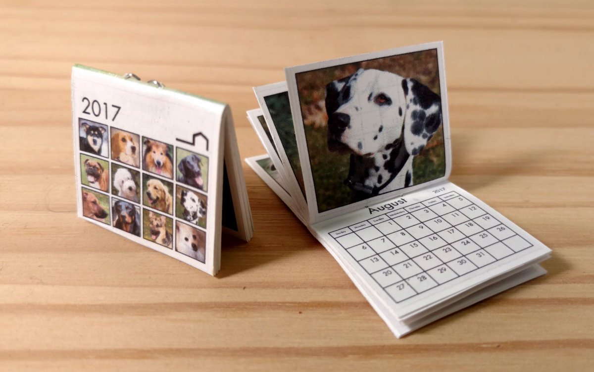 SmallhouseModel's tweet photo. Dog Mini Calendar 2017, Dollhouse Miniature Calendar Kit PDF, 1:1… https://t.co/zq6KudgLk4 #miniature #MiniatureDogs https://t.co/3edHY0DbyZ