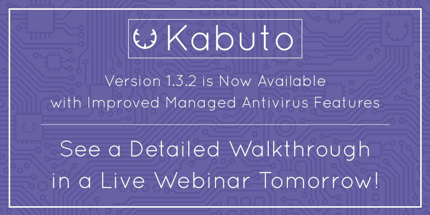 RepairTechInc's tweet image. We now have deeper functionality for Kabuto Managed AV! See a full demo tomorrow in our webinar. Register here: bit.ly/2mFSmLA