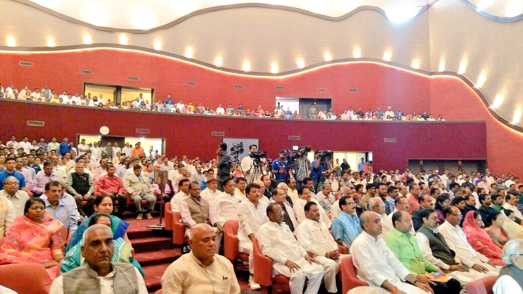 Led a session of Sukshma Yoga &amp; meditation for MLAs &amp; bureaucrats of Madhya Pradesh, India.