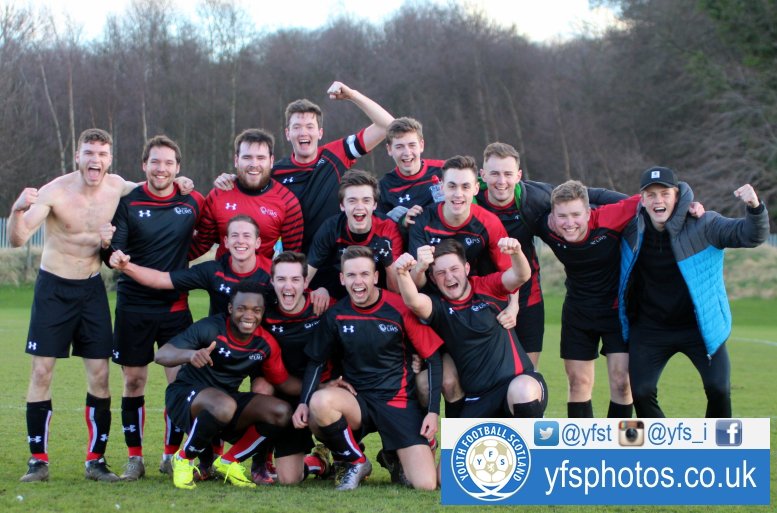 yfst's tweet photo. Congratultions to @UWS_Football, @BUCSsport @ScotStuSport Scottish 3A league champions 2016/17! https://t.co/ZROmrM9Bd2