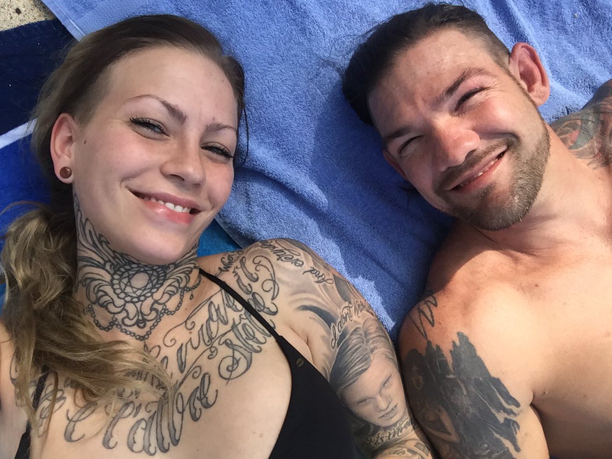 Leland Chapman with his second wife Jamie Pilar Chapman