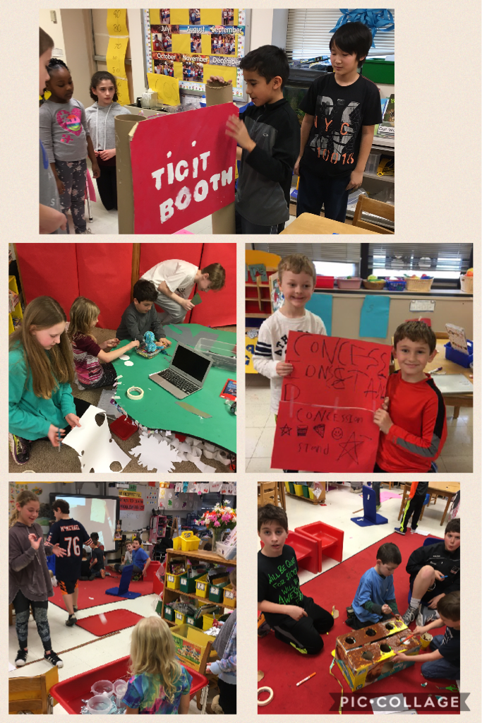 BastableKinder's tweet photo. #piccollage 5th grade buddies help us get our Carnival projects moving! https://t.co/gQLtc6nOCB https://t.co/i0HT91iDVA