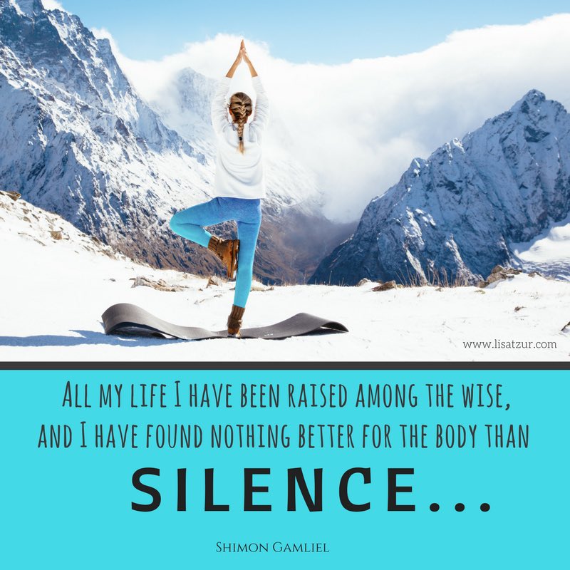 PosJewishLiving's tweet photo. #shimongamliel #positivejewishliving #silence #solitude #jewishwisdom #jewishquotes #mountain #yoga #treepose https://t.co/ClEeCW5Mbd