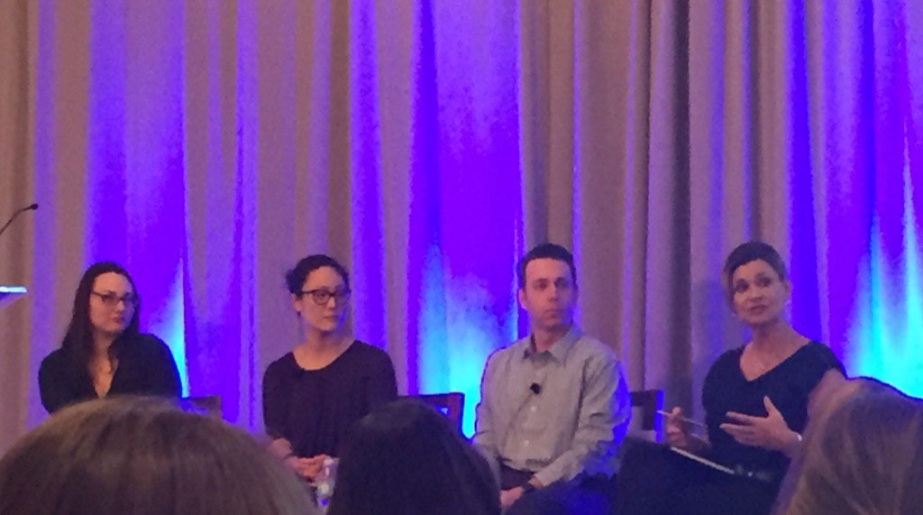 lawe1111's tweet photo. @mc_barker1 talking building a culture of #feedback @MECideas @conference board #recognition #thrive https://t.co/aD8tbKwyOR