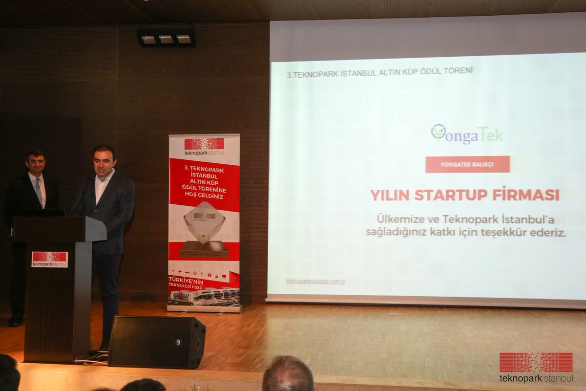 teknopark_ist's tweet image. 3.Altın Küp Ödül Töreninde,Yılın StartUp Şirketi Kategorisinde Birinci YongaTek. Tebrikler! @YongaTek