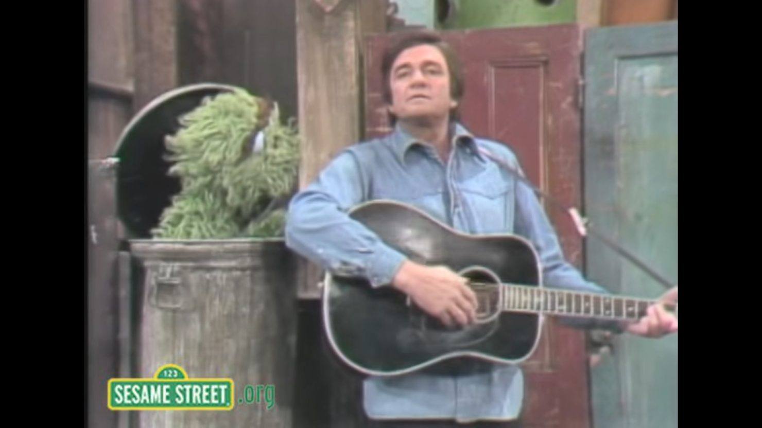 Happy Birthday Johnny Cash: Performing On Sesame Street  