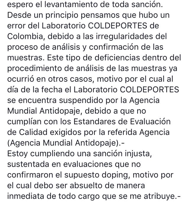 marcortizpy's tweet photo. Comunicado de Prensa de @elemperador5 Julio César Cáceres 
#TemaDoping #Guarani @LuisEnriquePy @GriteloF @LaUnionAM800 https://t.co/gnatwUiY6A