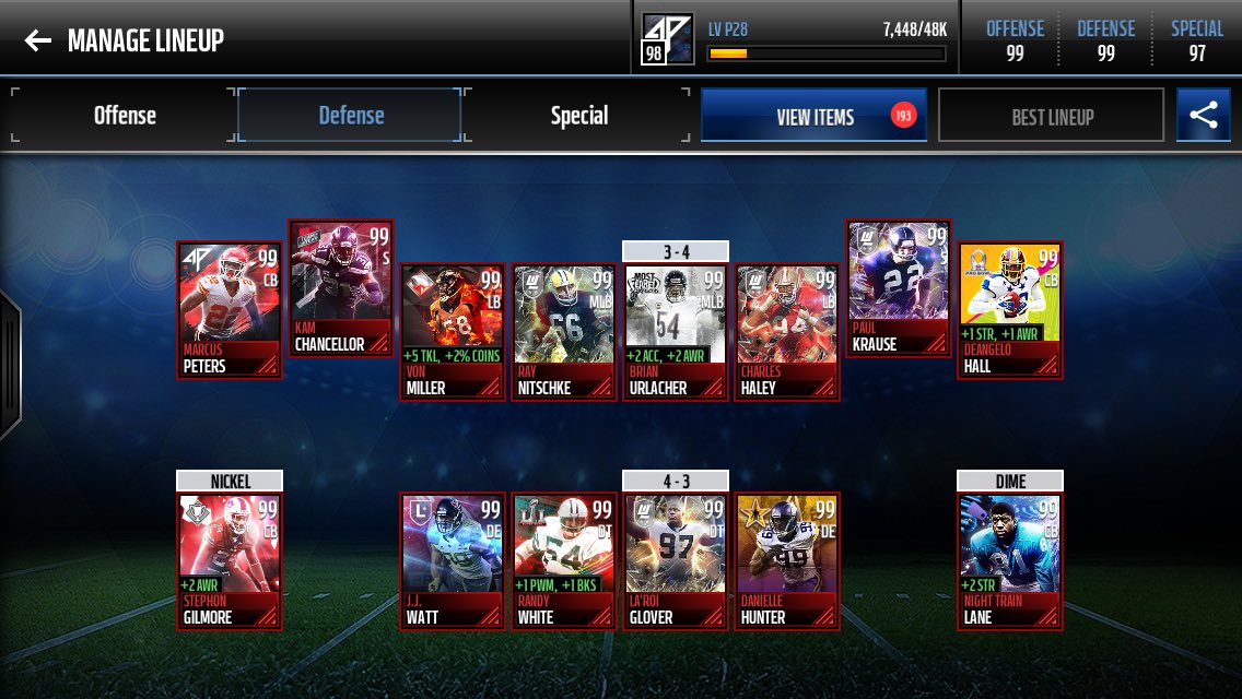 ikeTuck_'s tweet photo. Quick shoutout to the squad @EAMaddenMobile praying for some dope new content tho, ea pls https://t.co/Rq1DXtjFz5