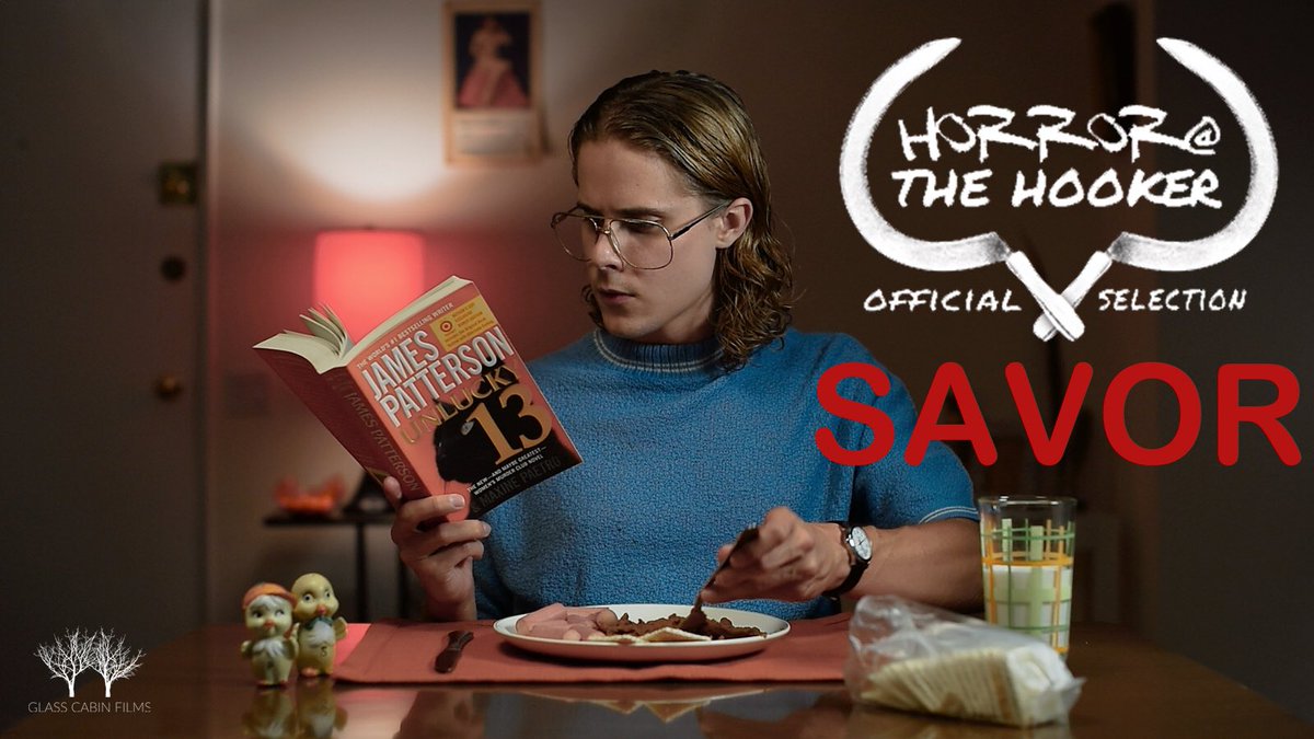 GlassCabinFilms's tweet photo. Our #horror short #SAVOR is an official selection of the @HorroratHooker monthly screening! @BakerChase01 @mcphotog #indiehorror https://t.co/RHnWXvQhVq