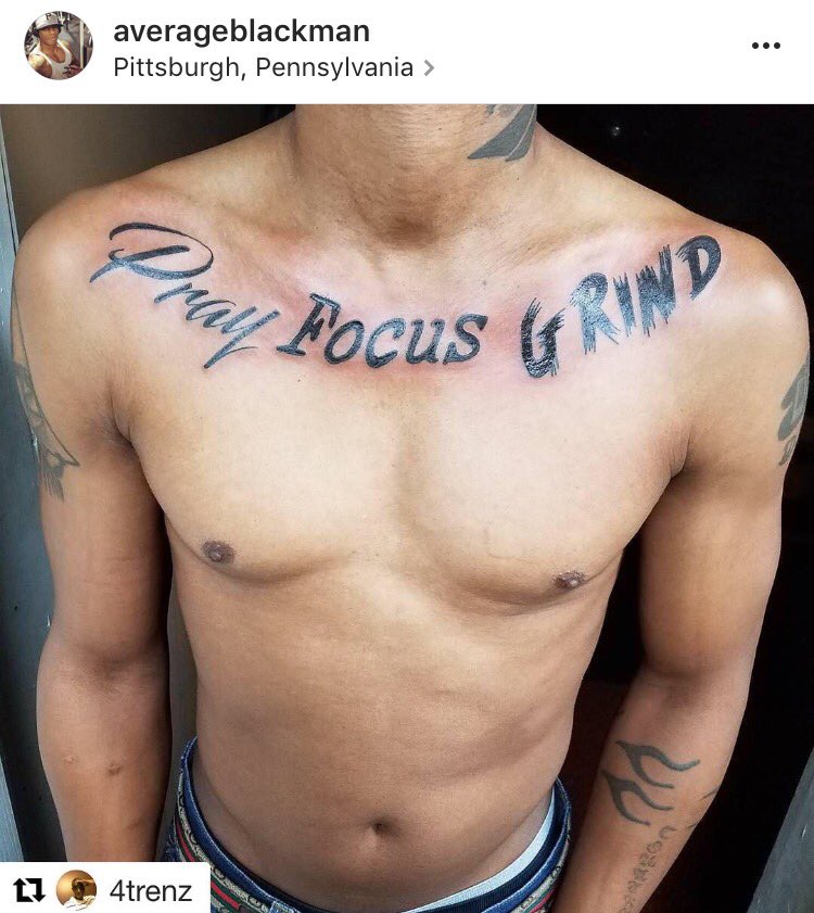 PrayFocusGrind's tweet photo. Much respect @4Trenz #PrayFocusGrind https://t.co/HjnjXJoLqi