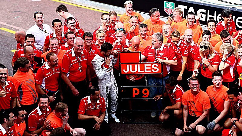 richataylor_'s tweet photo. I've said it before, I'll say it again. Thank you so much @ManorRacing - I'm really going to miss you. Wishing all of you well. #BestTeam 🙏 https://t.co/yB53ZnjBoy