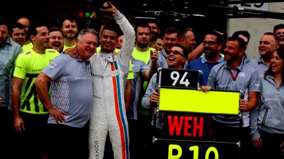 richataylor_'s tweet photo. I've said it before, I'll say it again. Thank you so much @ManorRacing - I'm really going to miss you. Wishing all of you well. #BestTeam 🙏 https://t.co/yB53ZnjBoy