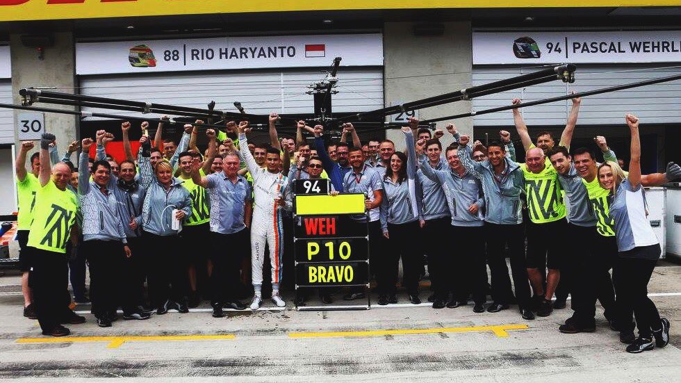 richataylor_'s tweet photo. I've said it before, I'll say it again. Thank you so much @ManorRacing - I'm really going to miss you. Wishing all of you well. #BestTeam 🙏 https://t.co/yB53ZnjBoy