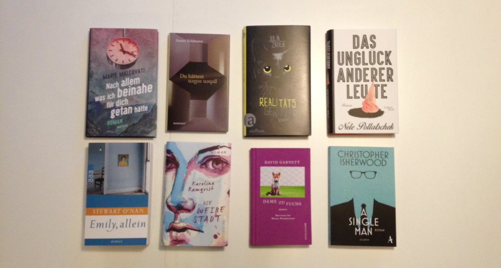j_sonderfall's tweet photo. Gelesen im Februar @Ullstein @rowohlt @Aufbau_Verlag @EditionNautilus @GalianiBerlin @Doerlemann @AtlantikVerlag Zu viele Favoriten. 📚💛 https://t.co/w9kCXfhhPe