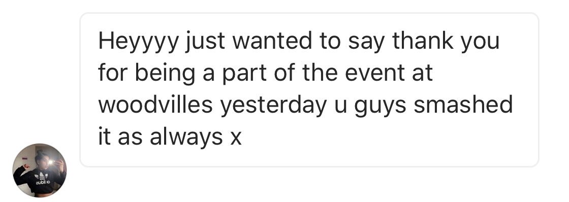 RajanReplay's tweet photo. If theres 1 thing we thrive on, its definitely the positive feedback we receive from guests at the events we perform at! #NspireEvents #DJ https://t.co/ymXFiFZkS6