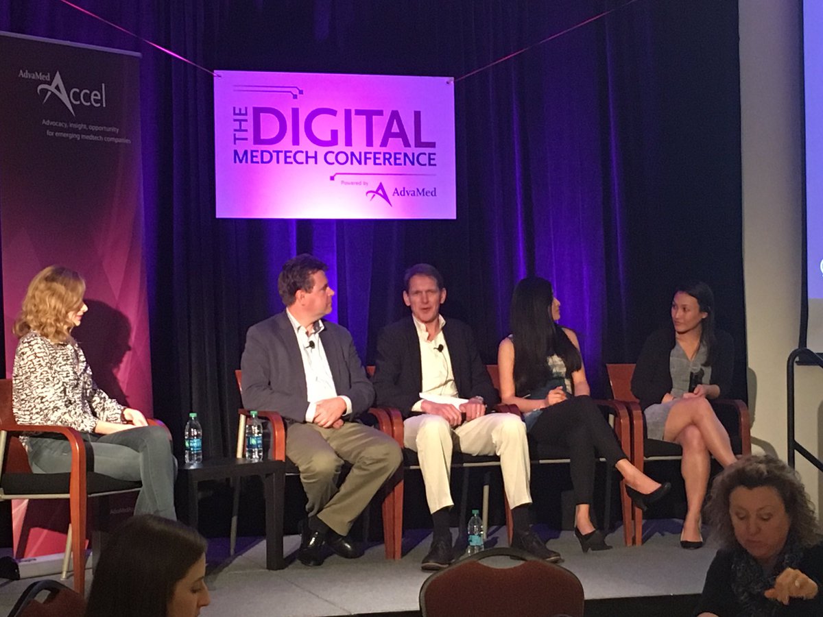 At the #DigitalMedTech Conference &amp; #StartUpSessions this week -- amazing technology out there that's driving rapid healthcare change