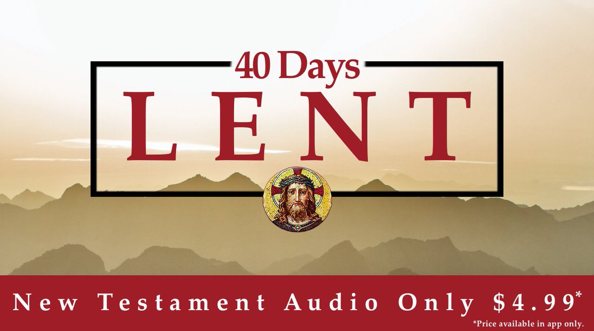 truthandlifeapp's tweet photo. To kick off the season of Lent we're excited to announce that you can get the T&amp;L Dramatized New Testament for just $4.99! #TLLENT #LENT https://t.co/tlbxerFnHd