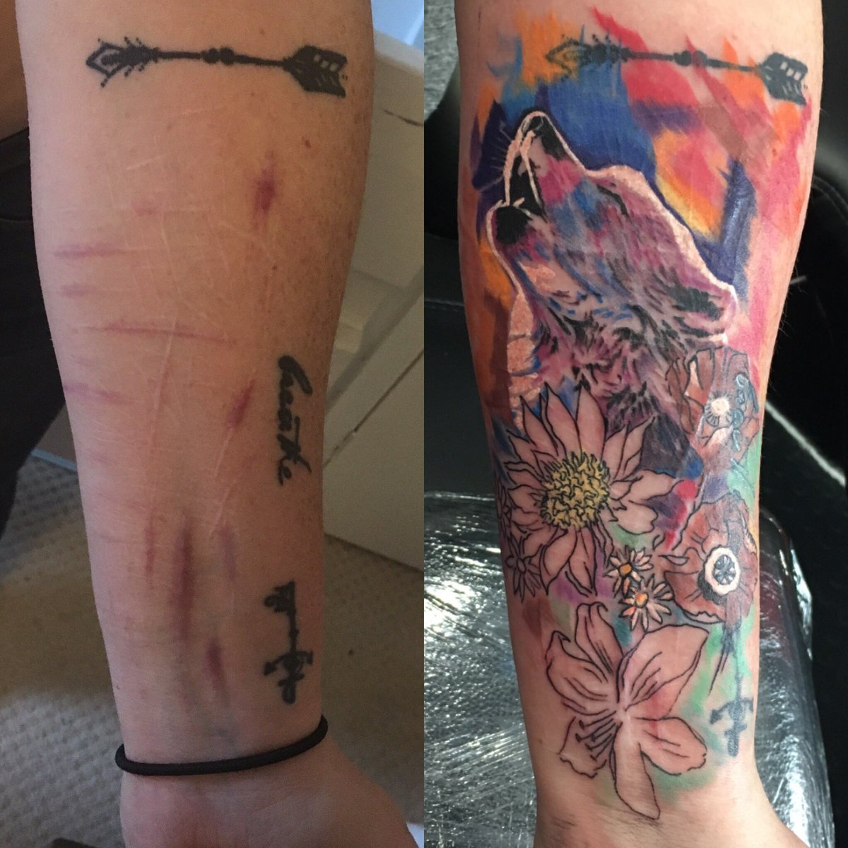 surfacecracking's tweet image. Thanks frank at @Clarity11Tattoo  for my scar cover up. Check out my blog post on why scratchingthesurface.me/2017/03/01/sca… #selfharm #bipolar #MHchat